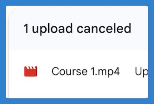 How to Cancel Google Drive Upload (Easiest Way in 2025)