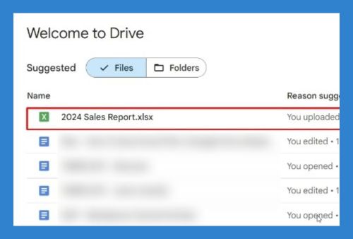 How To Save Excel File in Google Drive (Easiest Way in 2025)