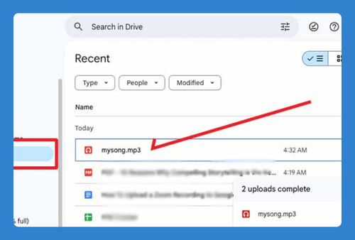 How to Upload an MP3 to Google Drive (Easiest Way in 2025)