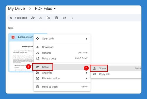 How to Share a PDF on Google Drive (Easiest Way in 2025)