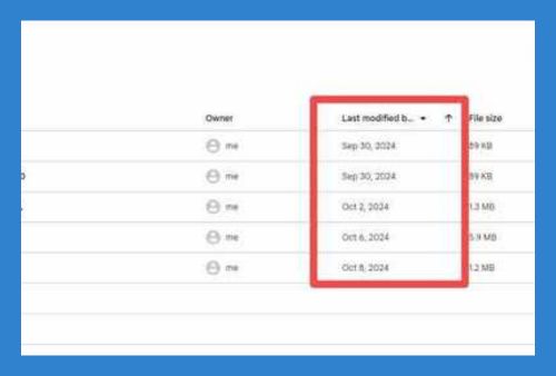 How to Sort by File Type in Google Drive (2025 Update)